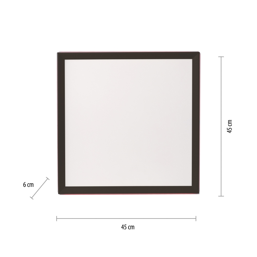 Leuchten Direkt 15556-18 - RGBW Himmennettävä kattovalaisin GALACTICA LED/32W/230V 2700-5000K + kauko-ohjaus