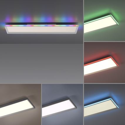 Leuchten Direkt 15557-16-LED RGB Himmennettävä kattovalo GALACTICA LED/40W/230V + kaukosäädin