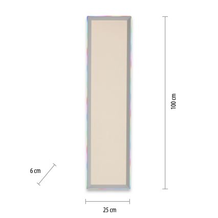 Leuchten Direkt 15557-16-LED RGB Himmennettävä kattovalo GALACTICA LED/40W/230V + kaukosäädin