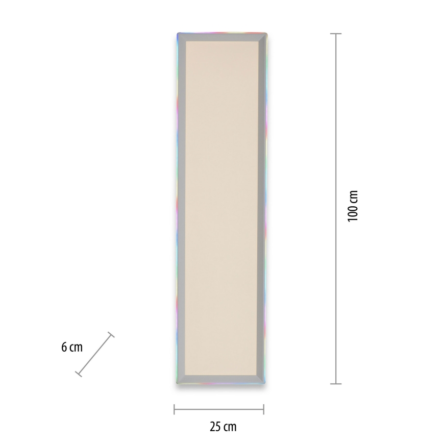 Leuchten Direkt 15557-16-LED RGB Himmennettävä kattovalo GALACTICA LED/40W/230V + kaukosäädin