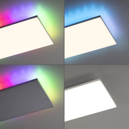 Leuchten Direkt 15562-16 - LED RGB Himmennettävä kattovalo CONRAD LED/35W/230V + kaukosäädin