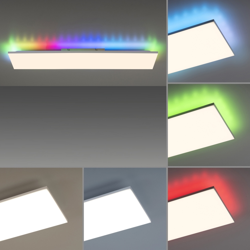 Leuchten Direkt 15562-16 - LED RGB Himmennettävä kattovalo CONRAD LED/35W/230V + kaukosäädin