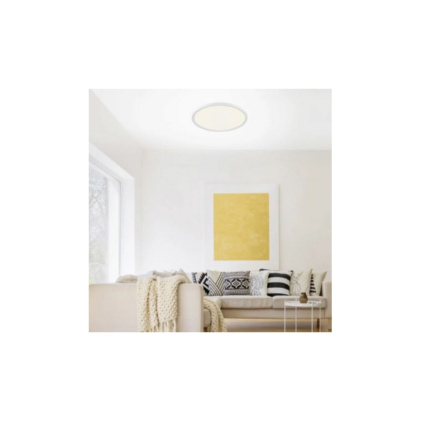 Leuchten Direkt 15571-16 - LED Himmennettävä kattovalo FLAT LED/23,5W/230V 2700-5000K + kauko-ohjain