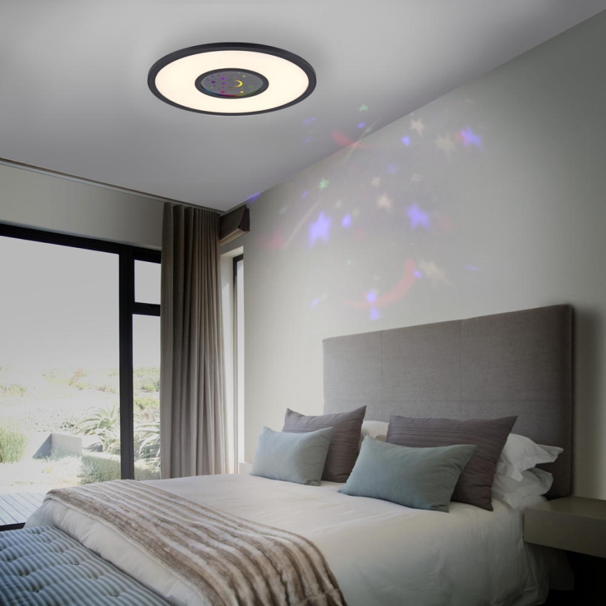Leuchten Direkt 15572-18 - LED RGBW Himmennettävä valo ASTRO LED/17,5W/230V+kaukosäädin