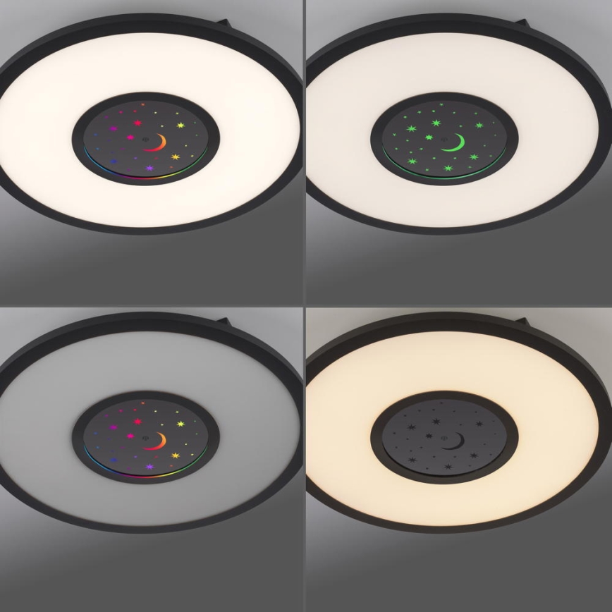 Leuchten Direkt 15572-18 - LED RGBW Himmennettävä valo ASTRO LED/17,5W/230V+kaukosäädin