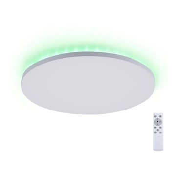 Leuchten Direkt 15602-16 - LED RGBW Himmennettävä kattovalo GUSTAV LED/20,3W/230V + LED/1,8W 2700-5000K + kaukosäädin