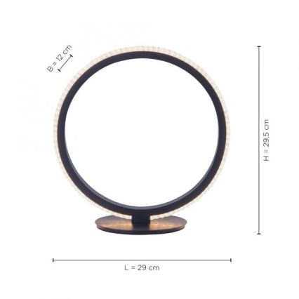 Leuchten Direkt 15612-18 - LED-pöytälamppu MUSA LED/11W/230V