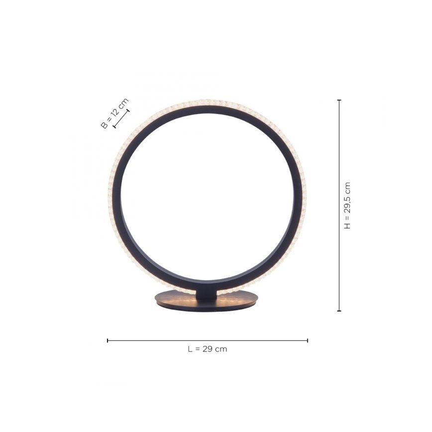 Leuchten Direkt 15612-18 - LED-pöytälamppu MUSA LED/11W/230V