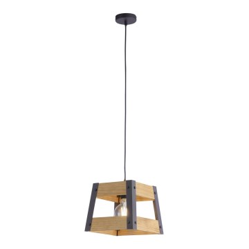 Leuchten Direkt 15720-79 - Kattokruunu narulla CRATE 1xE27/60W/230V