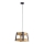 Leuchten Direkt 15720-79 - Kattokruunu narulla CRATE 1xE27/60W/230V