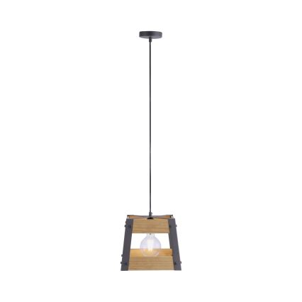Leuchten Direkt 15720-79 - Kattokruunu narulla CRATE 1xE27/60W/230V
