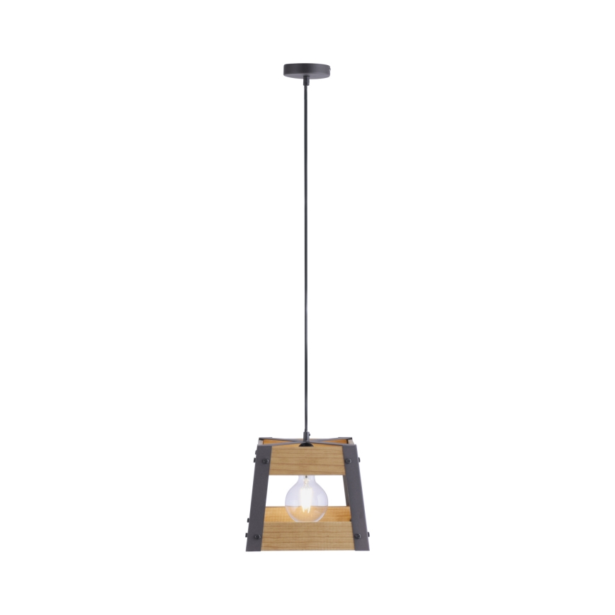 Leuchten Direkt 15720-79 - Kattokruunu narulla CRATE 1xE27/60W/230V