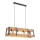 Leuchten Direkt 15721-79 - Kattokruunu narulla CRATE 4xE27/60W/230V
