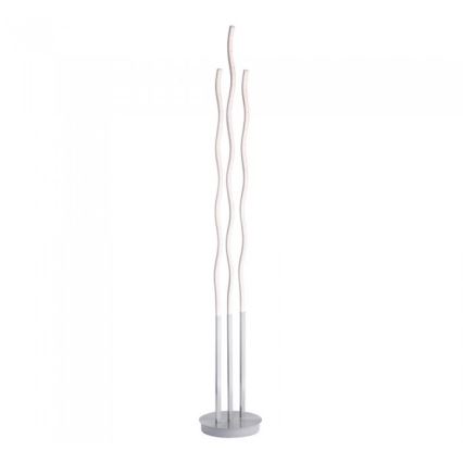 Leuchten Direkt 16268-55 - LED RGB himmennettävä lattialamppu WAVE LED/31W/230V + kauko-ohjaus