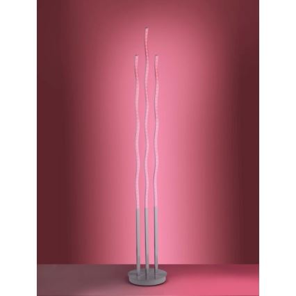 Leuchten Direkt 16268-55 - LED RGB himmennettävä lattialamppu WAVE LED/31W/230V + kauko-ohjaus
