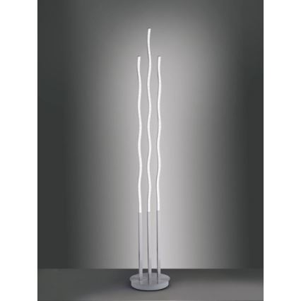 Leuchten Direkt 16268-55 - LED RGB himmennettävä lattialamppu WAVE LED/31W/230V + kauko-ohjaus