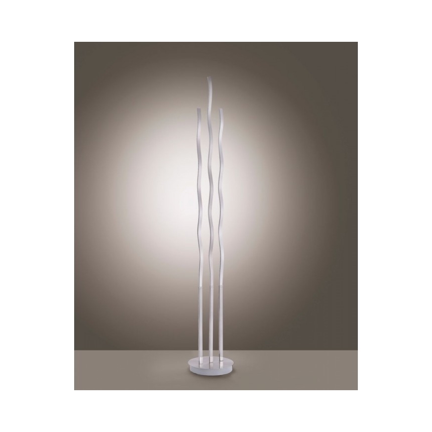 Leuchten Direkt 16268-55 - LED RGB himmennettävä lattialamppu WAVE LED/31W/230V + kauko-ohjaus