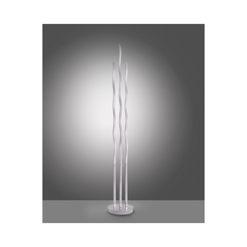 Leuchten Direkt 16268-55 - LED RGB himmennettävä lattialamppu WAVE LED/31W/230V + kauko-ohjaus