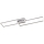 Leuchten Direkt 16430-55 - himmennettävä LED RGBW kattovalaisin MAXI 2xLED/18W/230V 2700-5000K mattakromi + kaukosäädin