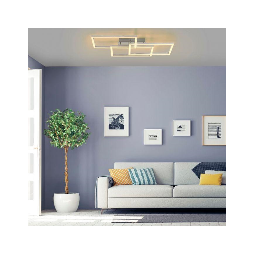 Leuchten Direkt 16431-55 - Himmennettävä LED-RGB-kattokruunu MAXI LED/27W/230V + kauko-ohjaus