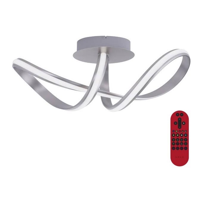Leuchten Direkt 18431-55 - LED RGB himmennettävä kattovalaisin MELINDA LED / 28W / 230V