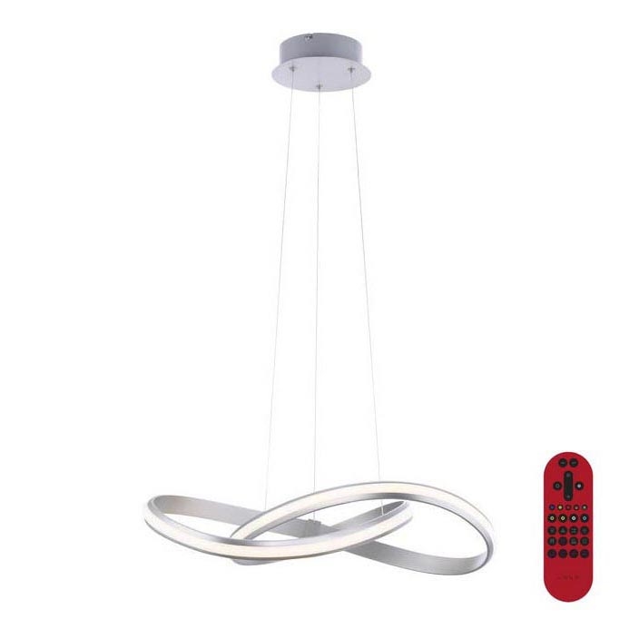Leuchten Direkt 18432-55 - LED RGB himmennettävä riippuvalaisin MELINDA LED / 28W / 230V