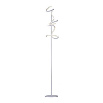 Leuchten Direkt 19031-21 - LED Himmennettävä lattilamppu CURLS LED/20W/230V