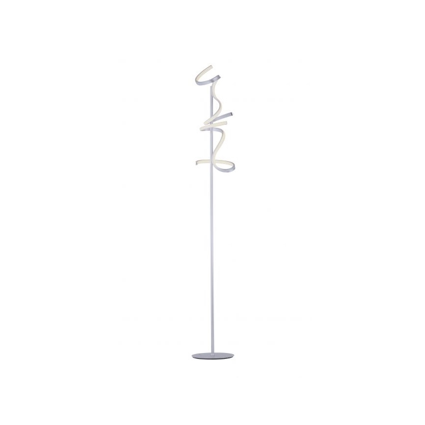 Leuchten Direkt 19031-21 - LED Himmennettävä lattilamppu CURLS LED/20W/230V