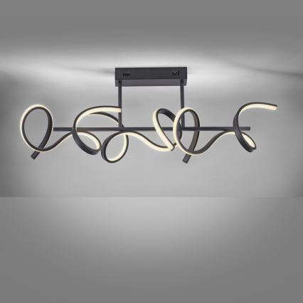 Leuchten Direkt 19032-18 - Himmennettävä LED-riipuskattokruunu CURLS 3xLED/25,8W/230V