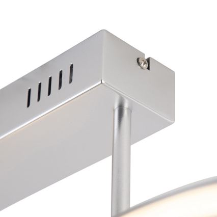 Leuchten Direkt 19032-21 - LED Himmennettävä pinta-asetettava kattokruunu CURLS LED/25,8W/230V