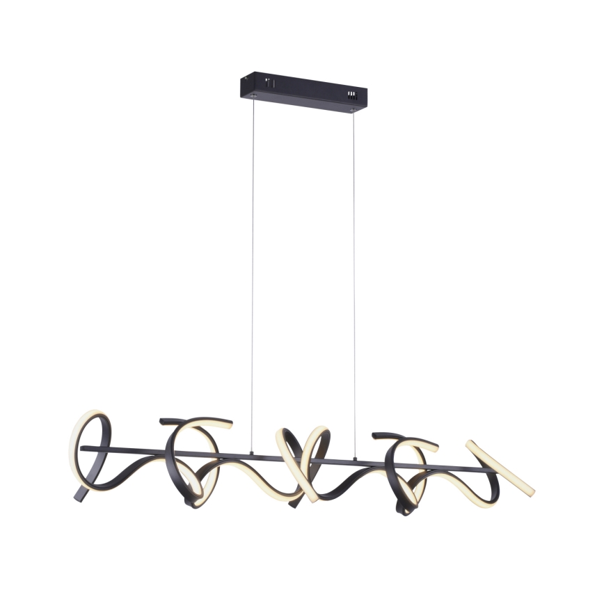 Leuchten Direkt 19033-18 - Himmennettävä LED-kattokruunu narussa CURLS 4xLED/10,2W/230V