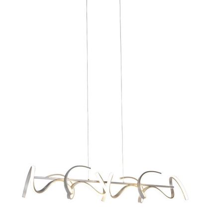 Leuchten Direkt 19033-21 - LED Himmennettävä kattokruunu johdossa CURLS LED/40,8W/230V