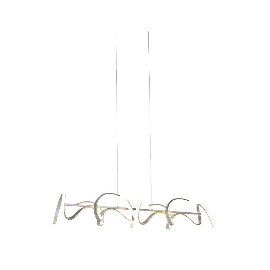 Leuchten Direkt 19033-21 - LED Himmennettävä kattokruunu johdossa CURLS LED/40,8W/230V
