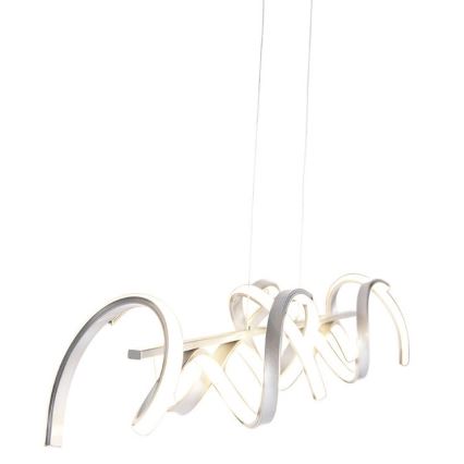 Leuchten Direkt 19033-21 - LED Himmennettävä kattokruunu johdossa CURLS LED/40,8W/230V