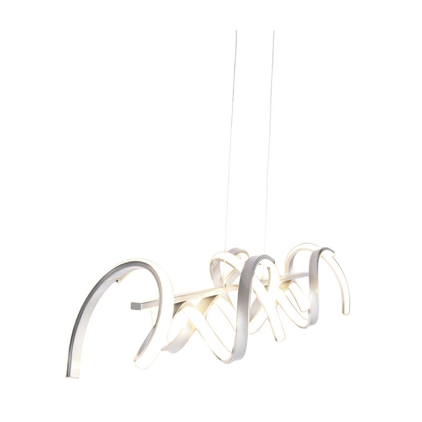 Leuchten Direkt 19033-21 - LED Himmennettävä kattokruunu johdossa CURLS LED/40,8W/230V