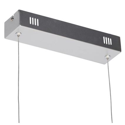 Leuchten Direkt 19033-21 - LED Himmennettävä kattokruunu johdossa CURLS LED/40,8W/230V