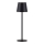 Leuchten Direkt 19250-18 - LED Ulkotila himmennettävä rechargeable pöytävalaisin EURIA LED/3W/5V IP54 musta