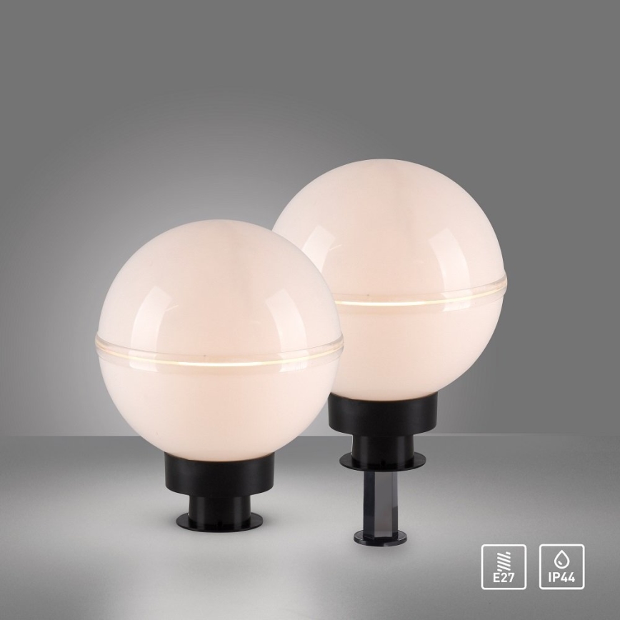Leuchten Direkt 19322-16-2 - SETTI 2x Ulkovalaisin 1xE27/40W/230V halkaisija 20 cm IP44