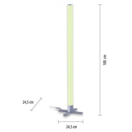 Leuchten Direkt 19902-21 - LED RGB Himmennettävä lamppu RINGO LED/10W/230V+kaukosäädin