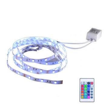 Leuchten Direkt 81209-70 - LED RGB Himmennettävä nauha TEANIA 3m 16,2W/12/230V + kauko-ohjain