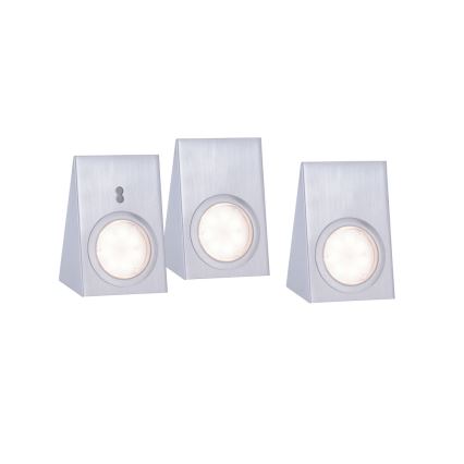 Leuchten Direkt 84111-55-3 - SETTI 3x LED Huonekaluvalo sensorilla THEO LED/3,6W/230V
