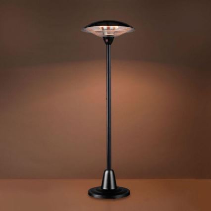 Leuchten Direkt 99501-18 - Lämmityselementti ulkokäyttöön GLOW 1500-3000W/230V 1,87 m IP34 musta