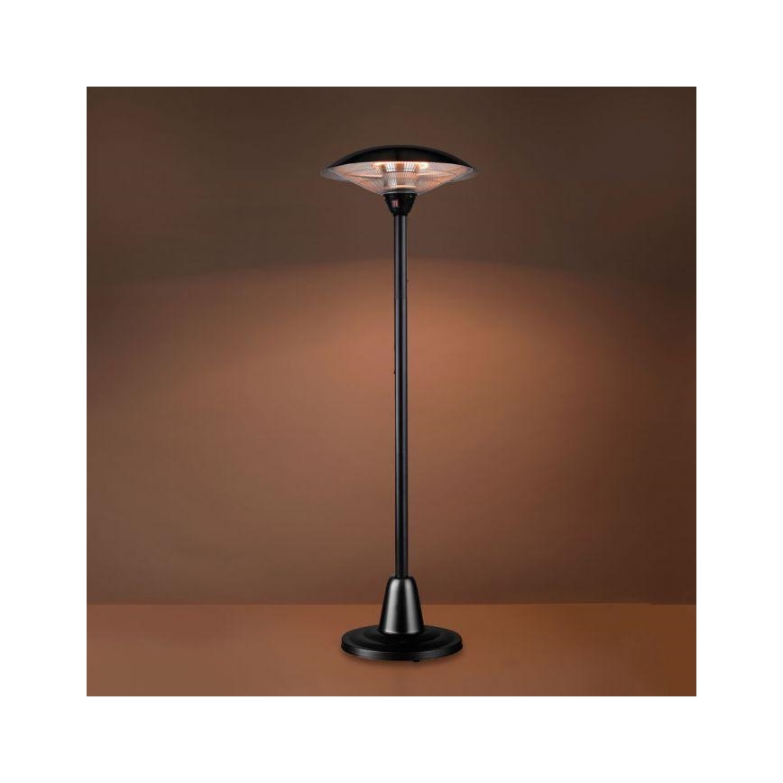 Leuchten Direkt 99501-18 - Lämmityselementti ulkokäyttöön GLOW 1500-3000W/230V 1,87 m IP34 musta