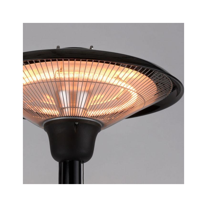 Leuchten Direkt 99501-18 - Lämmityselementti ulkokäyttöön GLOW 1500-3000W/230V 1,87 m IP34 musta