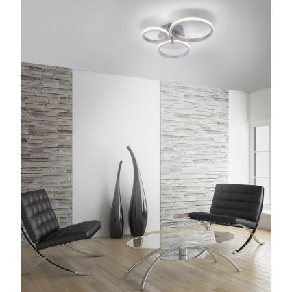 Leuchten Direkt 12110-55 - LED-kattokruunu JOHANNA 1xLED/4,5W/230V+1xLED/6W+1xLED/7,5W