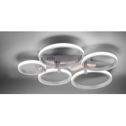 Leuchten Direkt 12112-55 - LED-kattokruunu JOHANNA 2xLED/11,5W/230V+2xLED/9W+1xLED/7W
