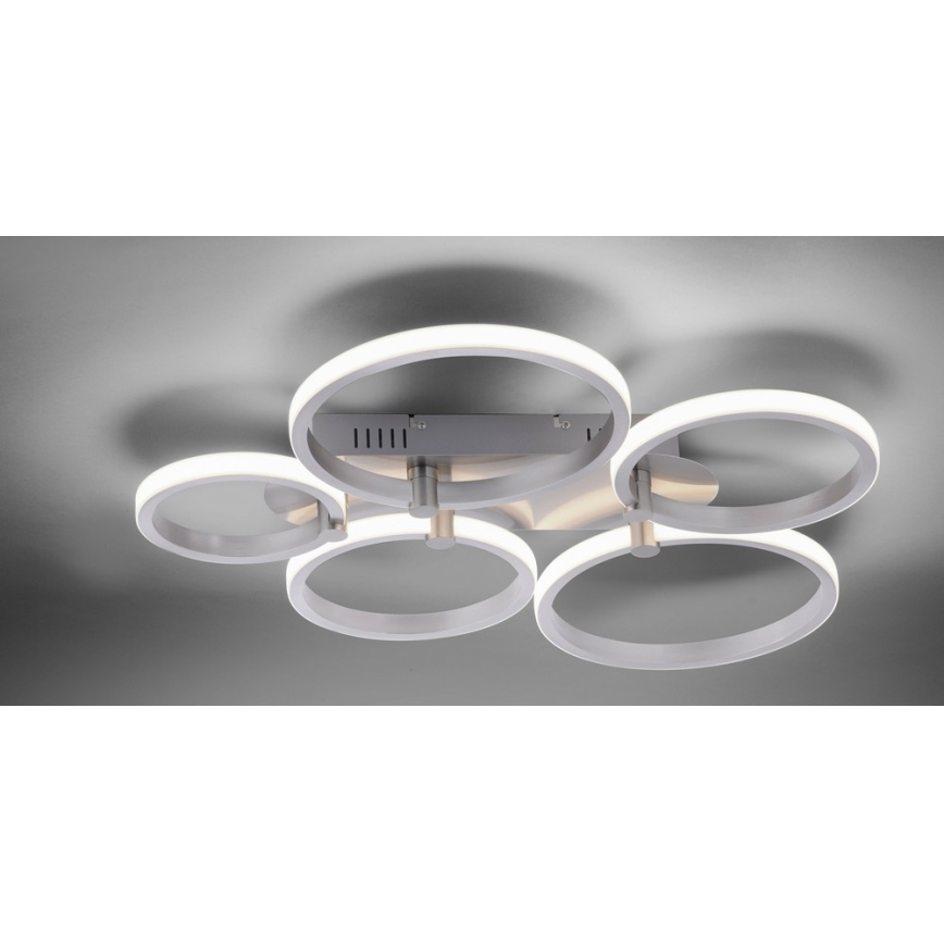 Leuchten Direkt 12112-55 - LED-kattokruunu JOHANNA 2xLED/11,5W/230V+2xLED/9W+1xLED/7W