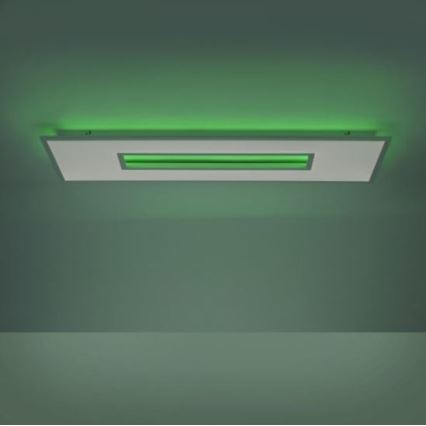 Leuchten Direkt - LED RGB himmennettävä kattovalaisin RECESS LED / 25W / 230V + kaukosäädin