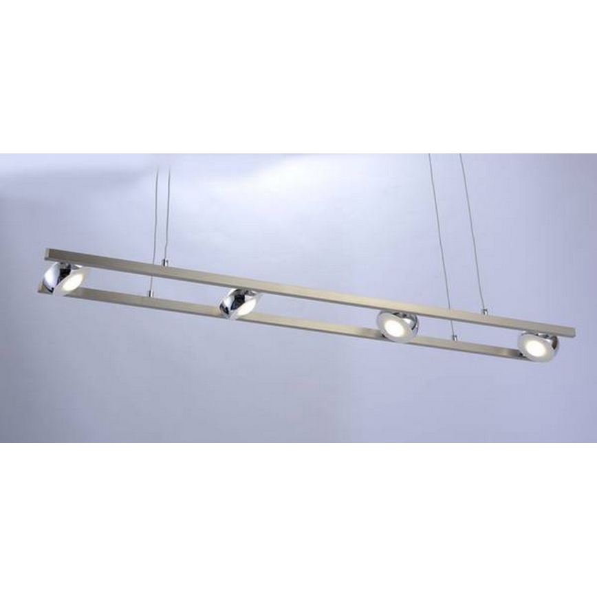 Leuchten Direkt 12470-55 - LED RGB himmennettäväriippuvalaisin OPTI 8xLED / 3W / 230V + kaukosäädin