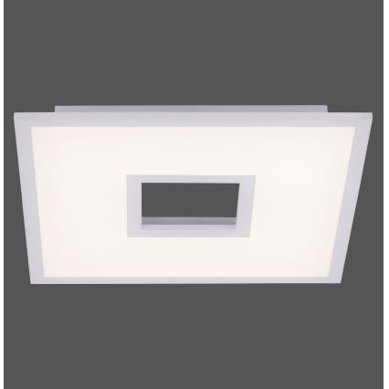 Leuchten Direkt 11645-16 - Himmennettävä LED-RGB-kattovalaisin RECESS LED/22,5W/230V + LED/5W + kauko-ohjaus
